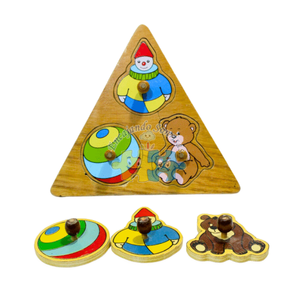 ROMPECABEZA ENCAJE CON PINES