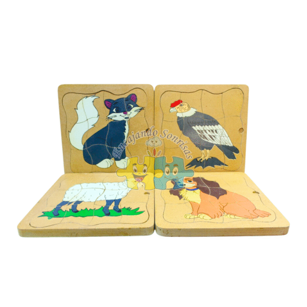 ROMPECABEZA EVOLUTIVO CICLO DE ANIMALES