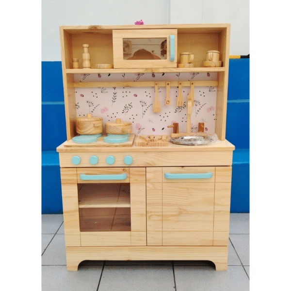 COCINITA COLOR NATURAL DETALLE CELESTE HADE