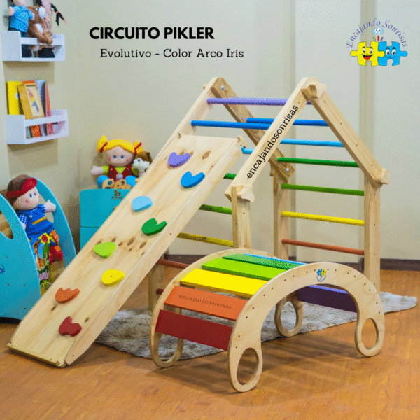 CIRCUITO PIKLER EVOLUTIVO COLOR ARCOIRIS